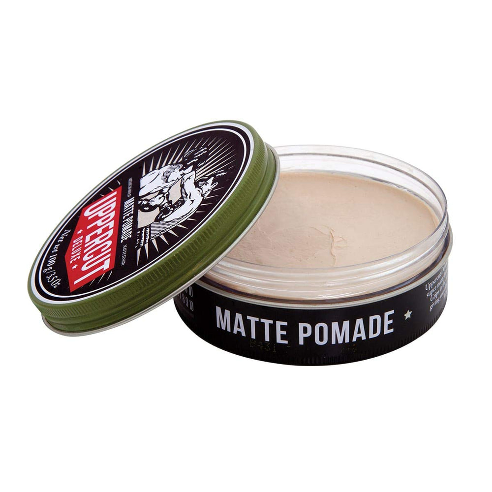 Uppercut Deluxe Matte Pomade creme brulee scent note adds subtle fragrance