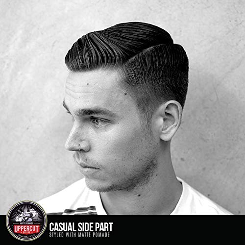 Uppercut Deluxe Matte Pomade after wash easy rinse in action