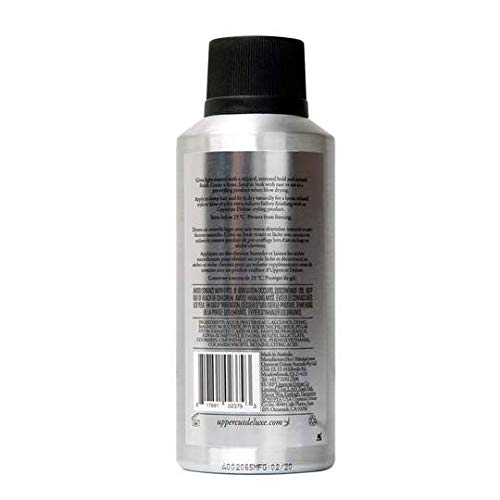 UPPERCUT DELUXE salt spray with surfers-inspired vibe on hair.