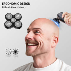 UPTARD self-sharpening stainless steel blades maintain shaving performance.