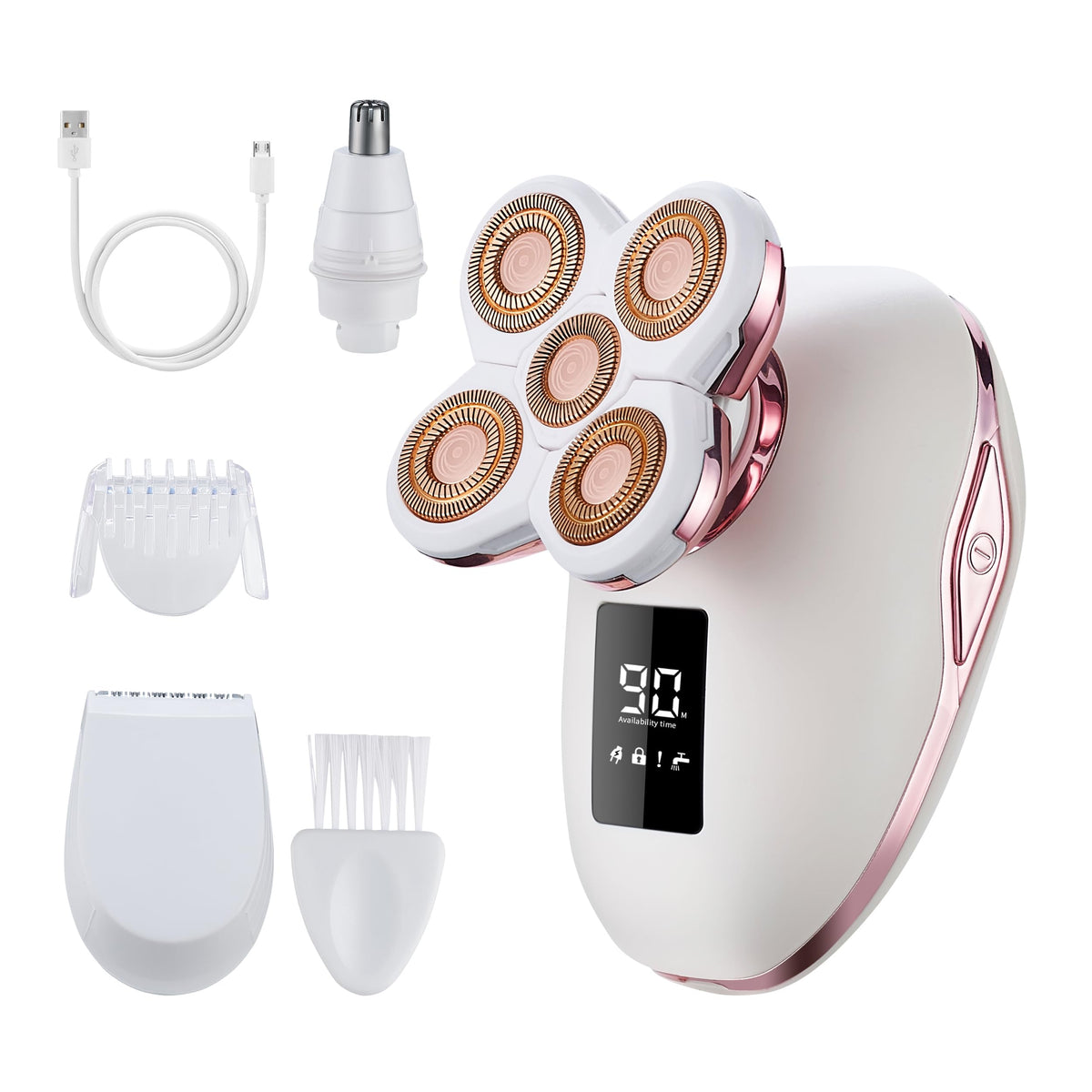 UPTARD women's electric razor legs delivers a smooth, quick shave for legs.
