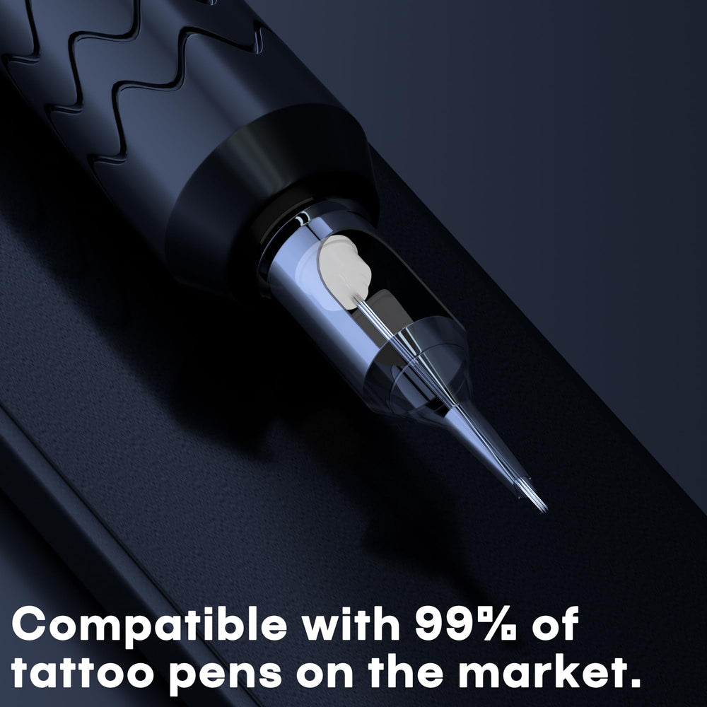 UPTATSUPPLY Poseidon stainless steel needle tip highlights smooth ink flow and durability.