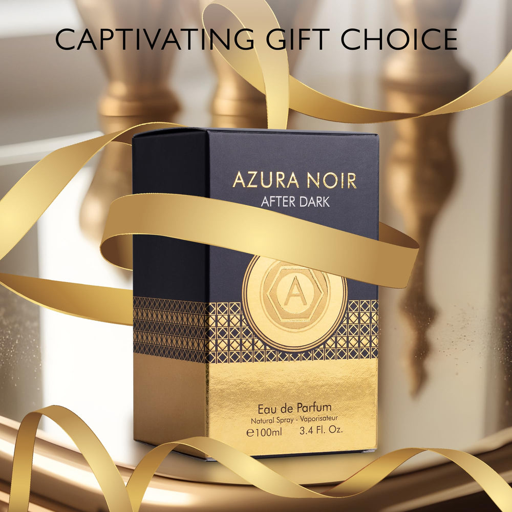 URBAN COLLECTION Azura Noir After Dark 100ml bottle size ideal for travel and daily use.