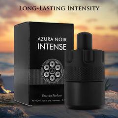 URBAN COLLECTION Azura Noir Intense amberwood base shows warm depth