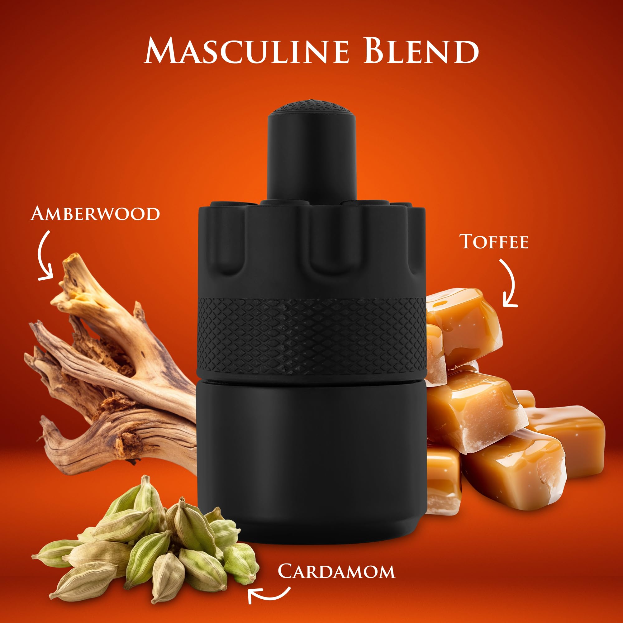 URBAN COLLECTION Azura Noir Intense side view highlights masculine elegance