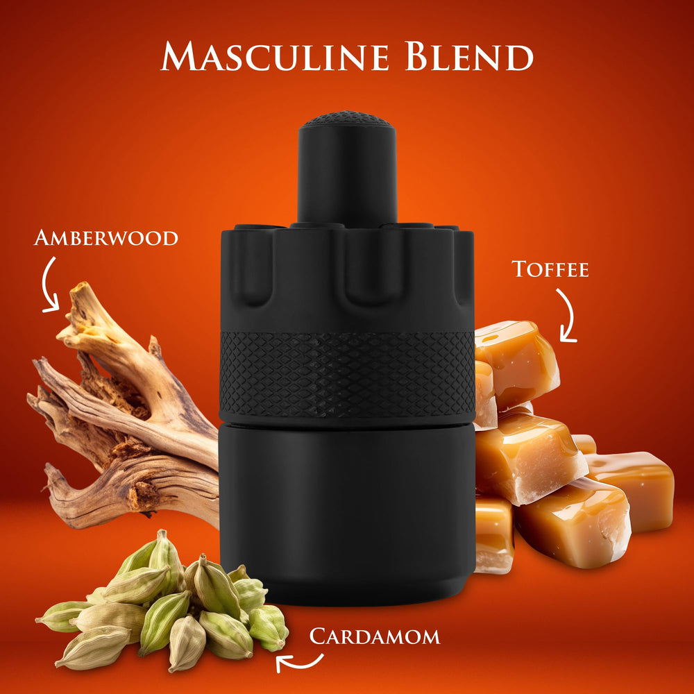 URBAN COLLECTION Azura Noir Intense side view highlights masculine elegance