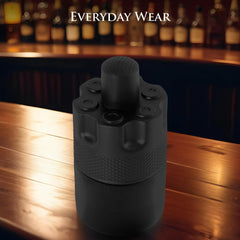 URBAN COLLECTION Azura Noir Intense cap close-up with premium finish