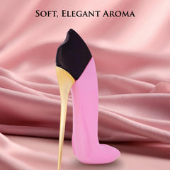 URBAN COLLECTION Bad Girl Blush bottle angled highlighting elegant silhouette and long-lasting presence