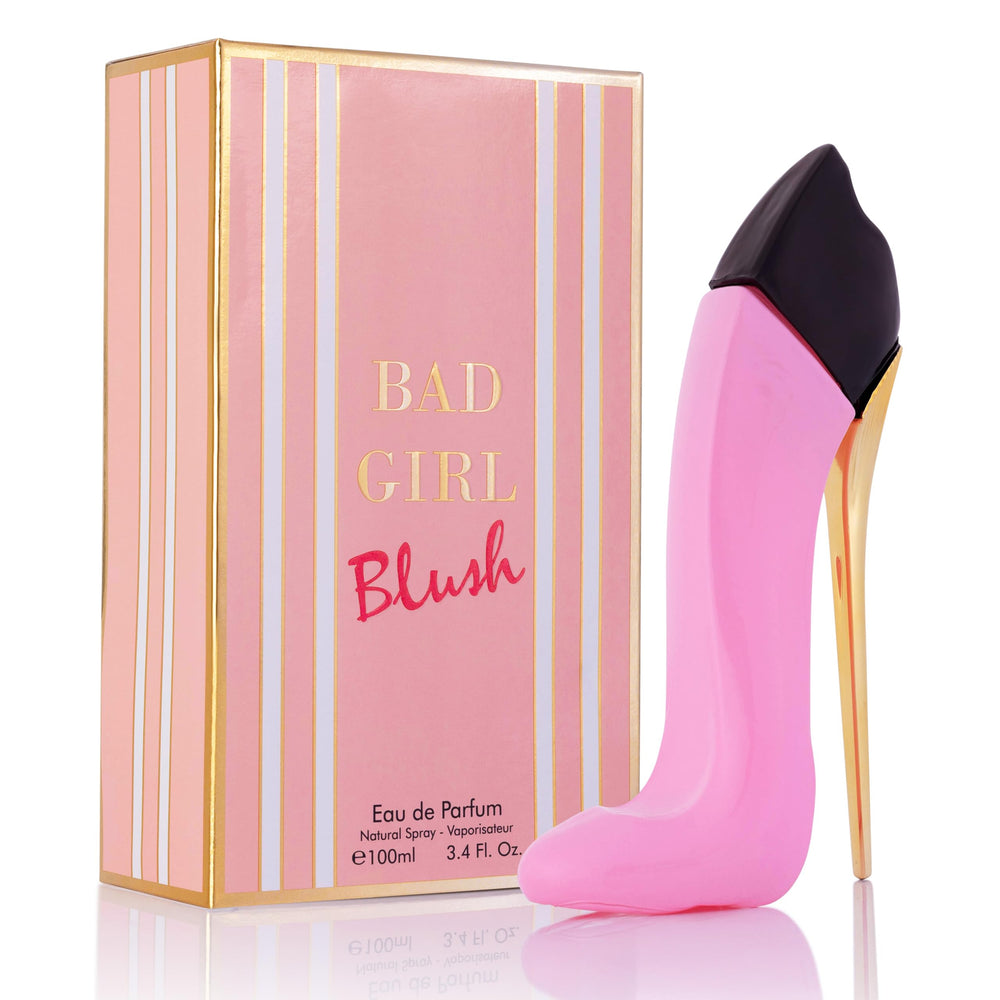 URBAN COLLECTION Bad Girl Blush bottle front showing citrus freshness for daily wear