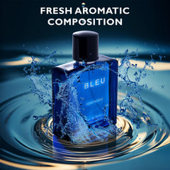 URBAN COLLECTION Bleu for Men gift-box emphasizes a stylish, gift-ready presentation.