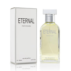 Urban Collection Eternal for Women bottle front shows citrus floral musk freshness