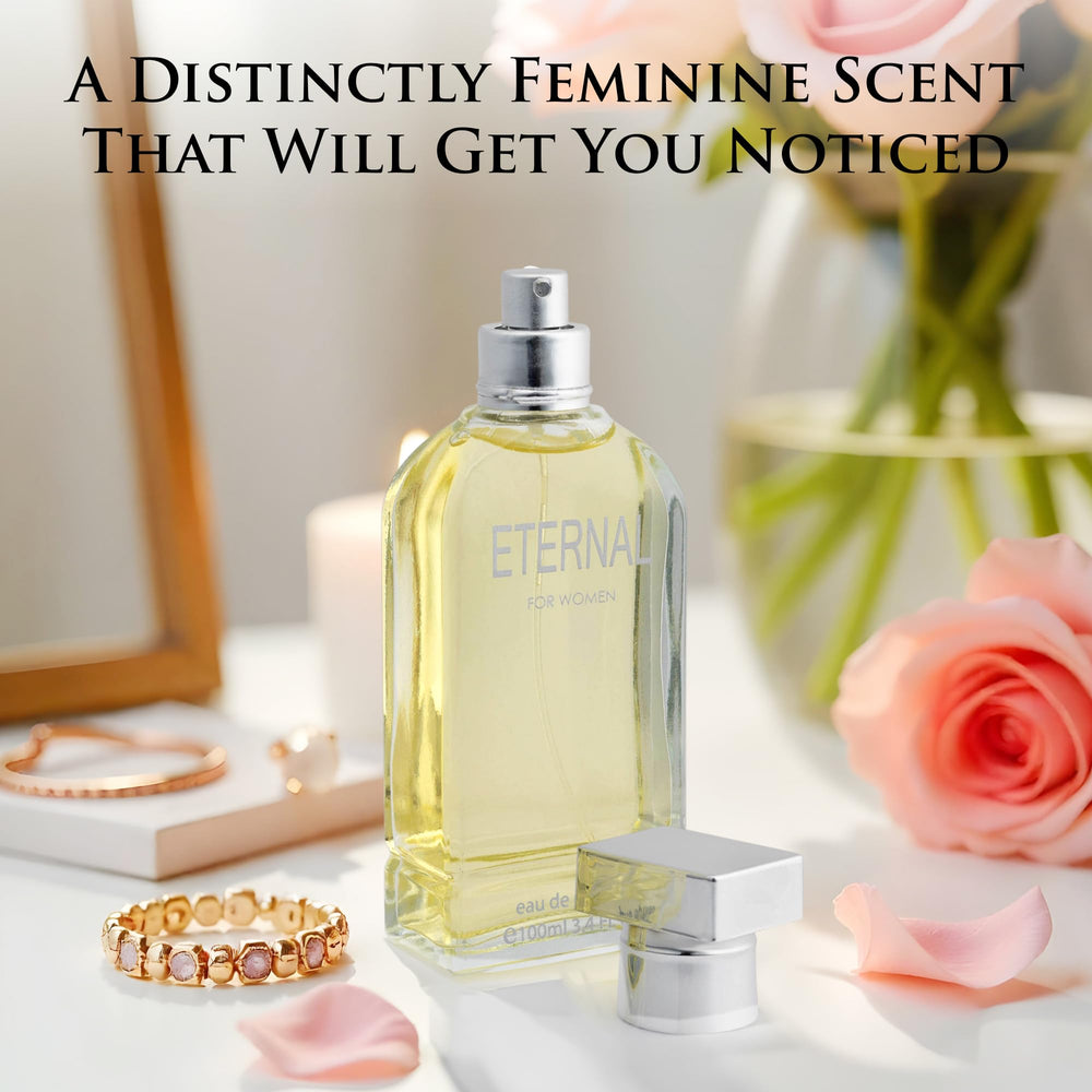 Urban Collection Eternal for Women spray action captures soft mist release