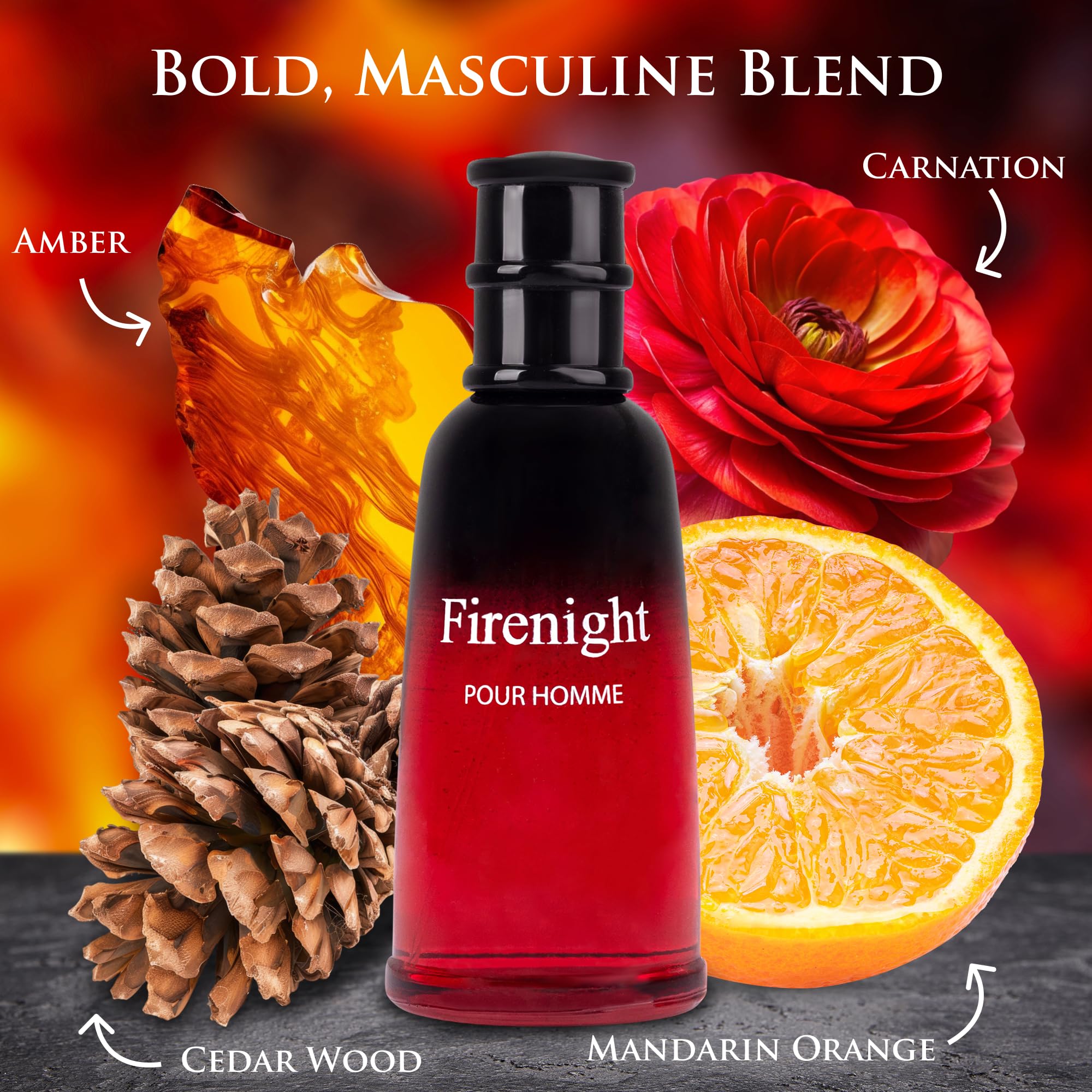 URBAN COLLECTION Firenight citrus-opening composition evokes fresh morning energy for all-day wear.