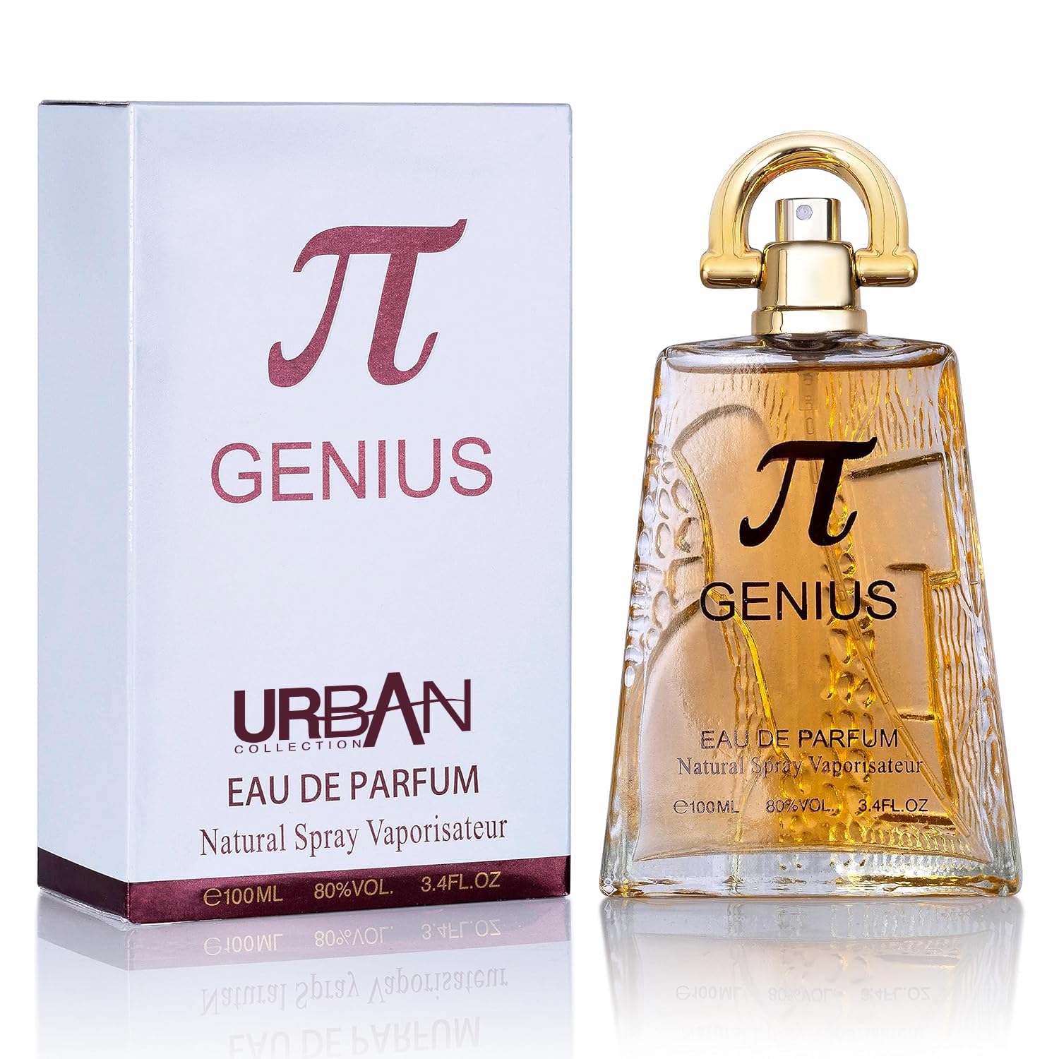 URBAN COLLECTION Genius bottle front for daily confidence.
