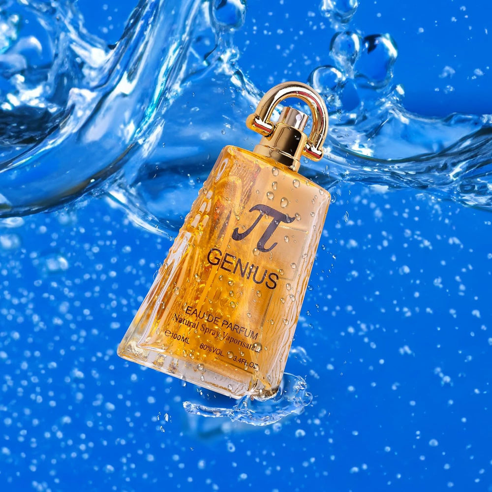 Genius top notes blend mandarin, rosemary and pine for a fresh opening.