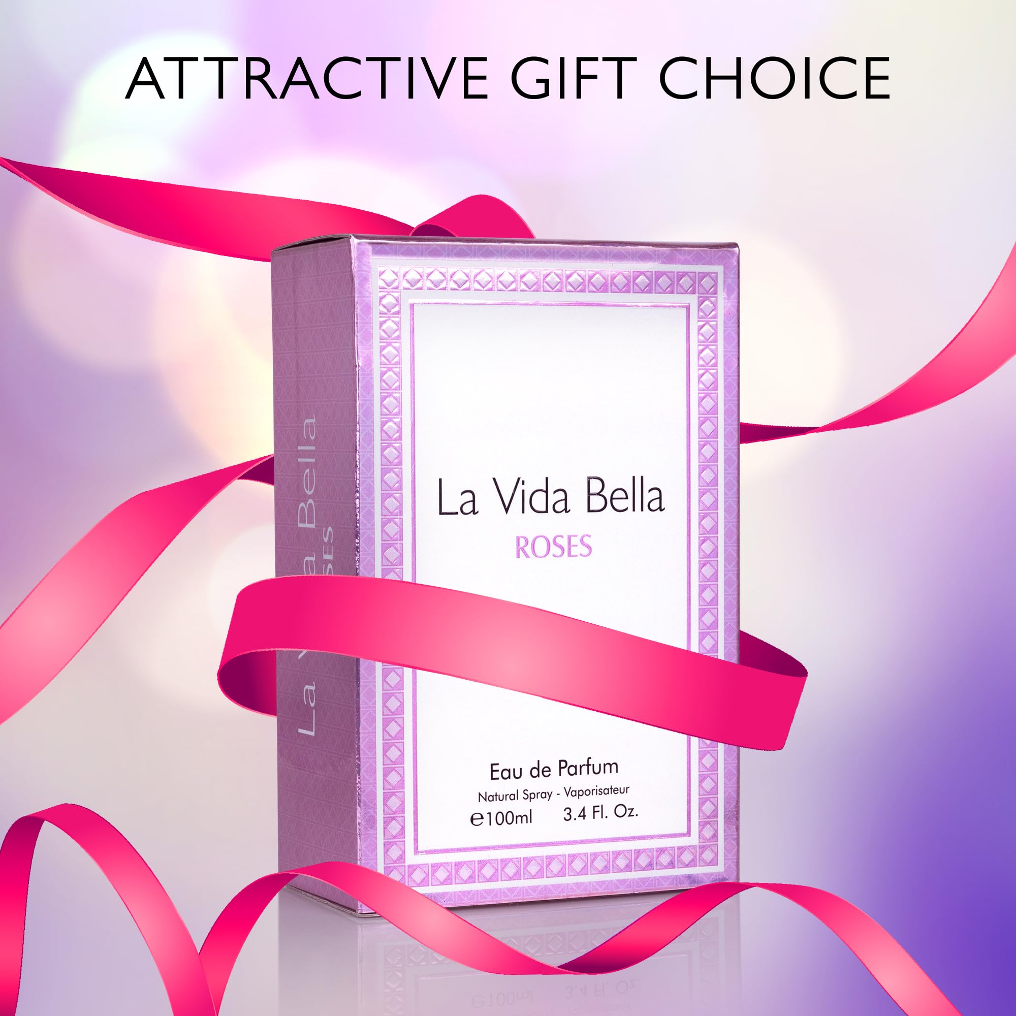 URBAN COLLECTION La Vida Bella Roses gift-ready set for birthdays and anniversaries.