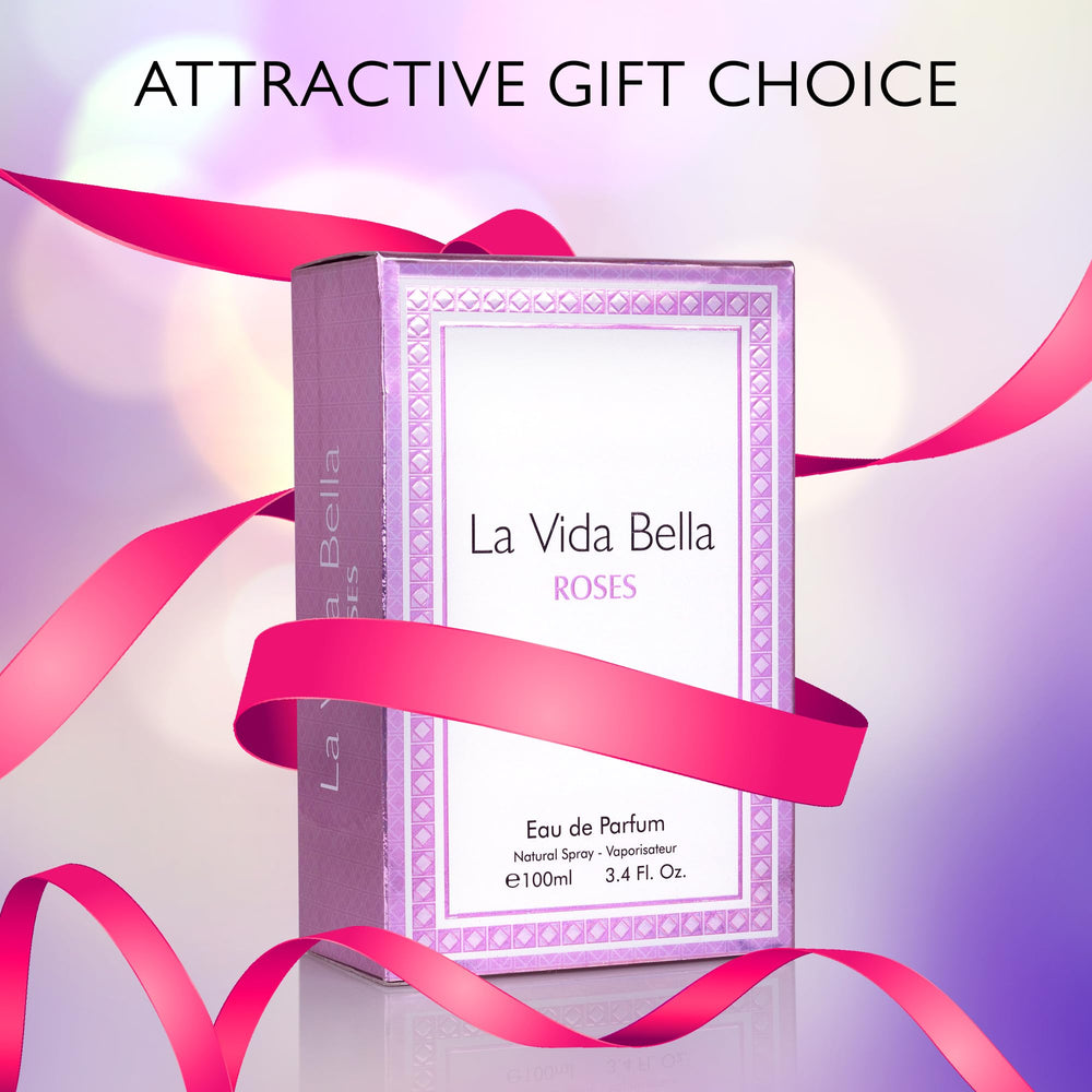 URBAN COLLECTION La Vida Bella Roses gift-ready set for birthdays and anniversaries.