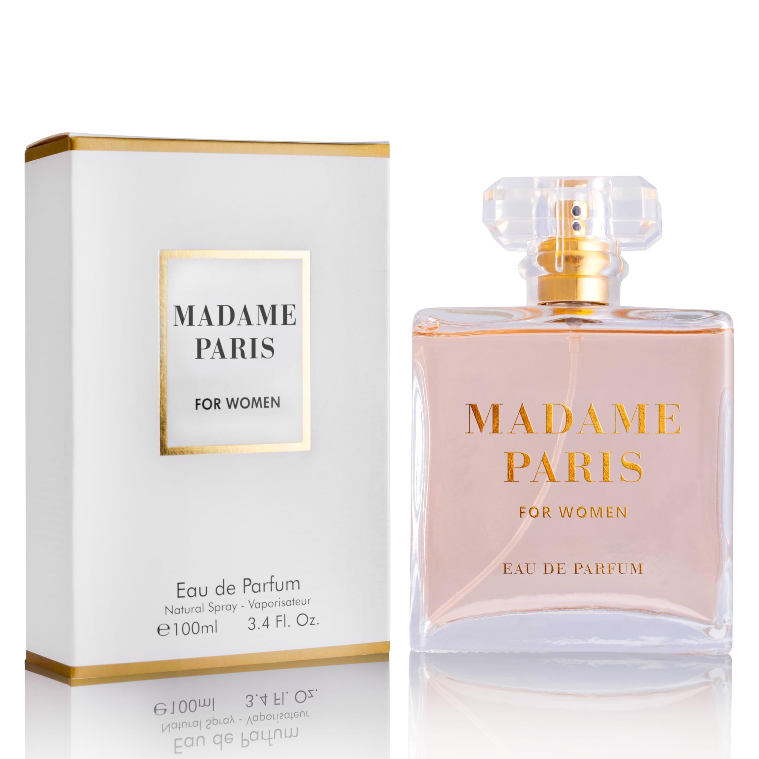 Urban Collection Madame Paris bottle on vanity, elegant design for daily wear