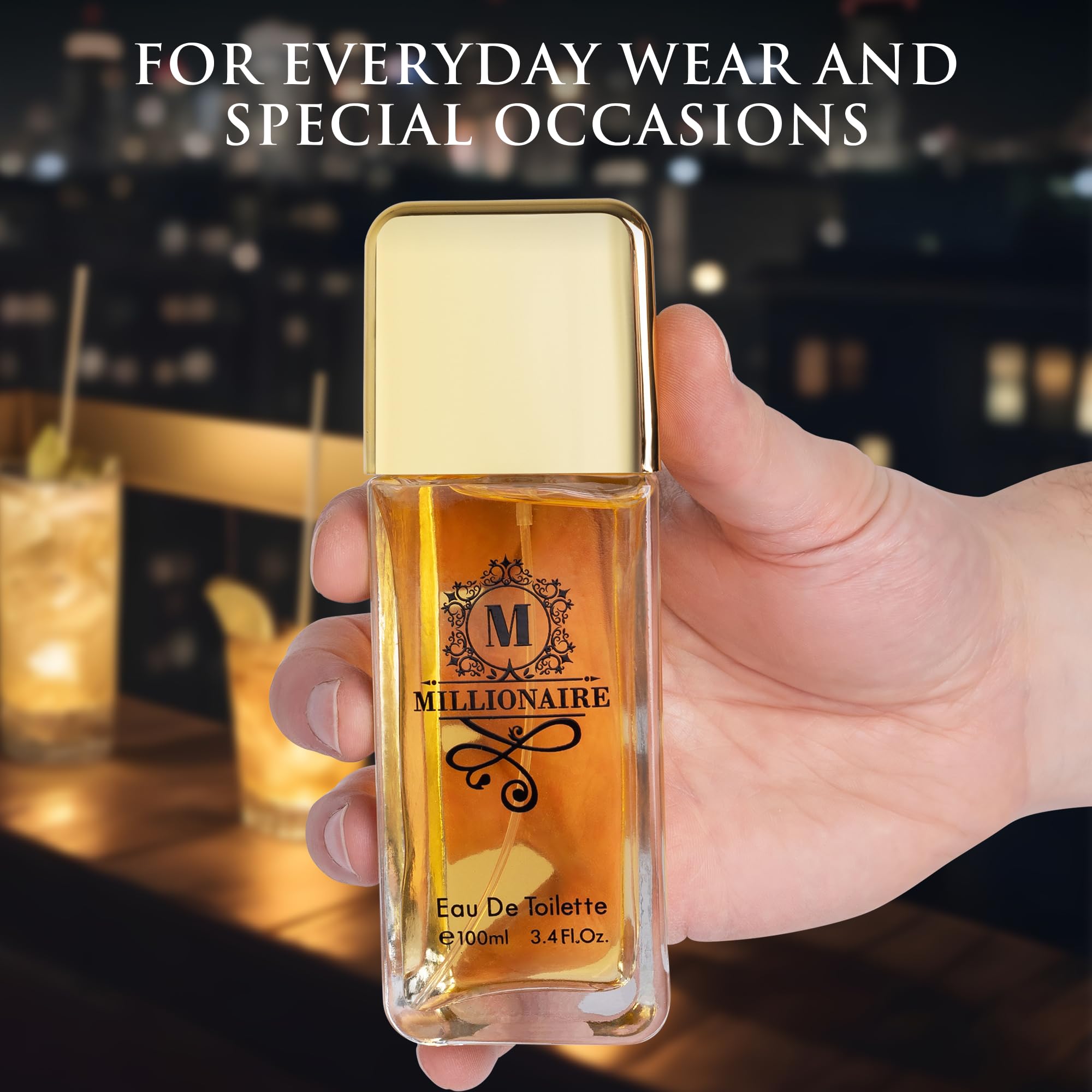 URBAN COLLECTION Millionaire base-note focus underscores amber and leather longevity