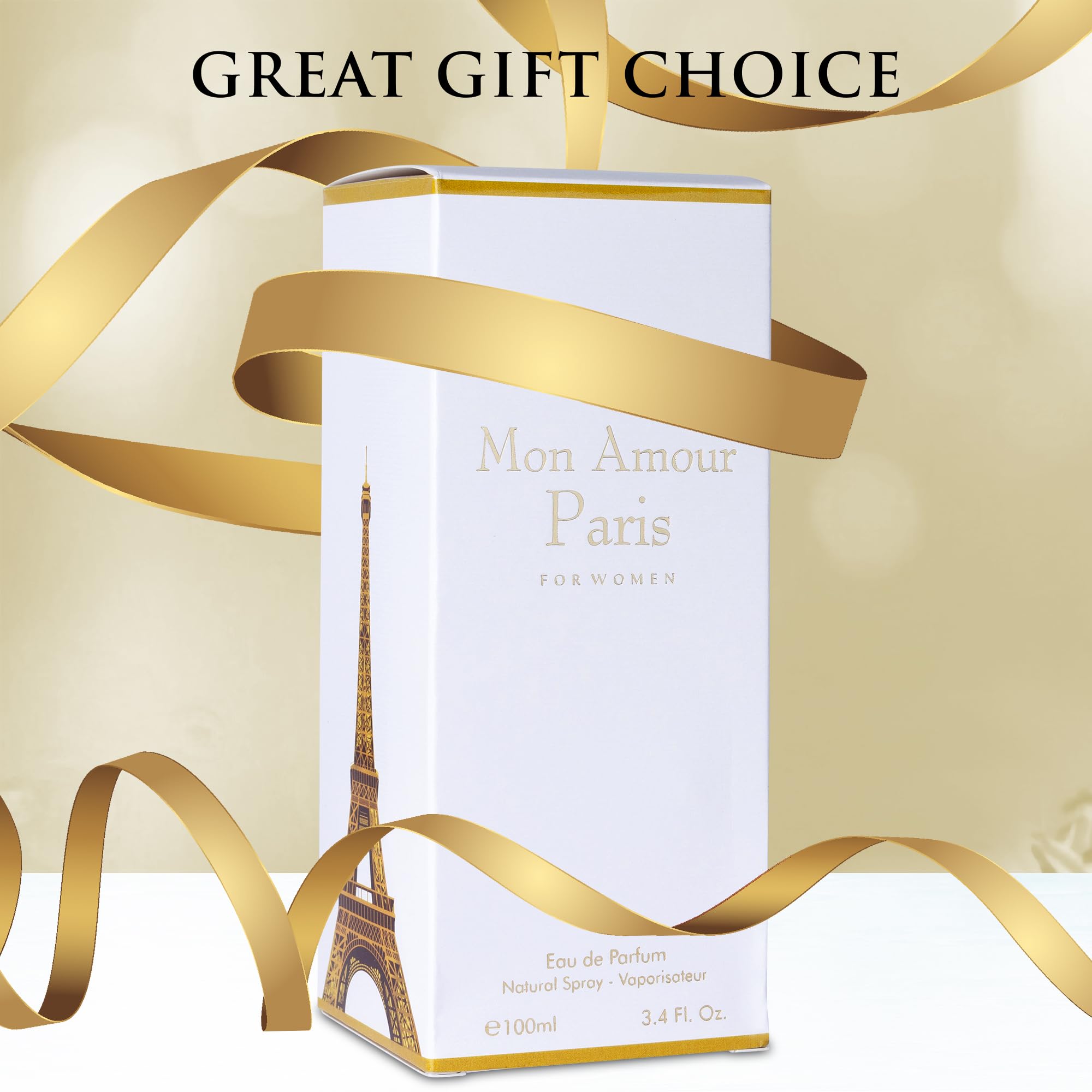 URBAN COLLECTION Mon Amour Paris luxury flacon on display for upscale gifting.