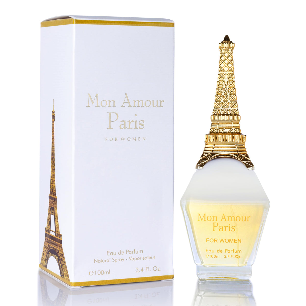 URBAN COLLECTION Mon Amour Paris ylang-ylang top-note detail for a fresh, feminine feel.