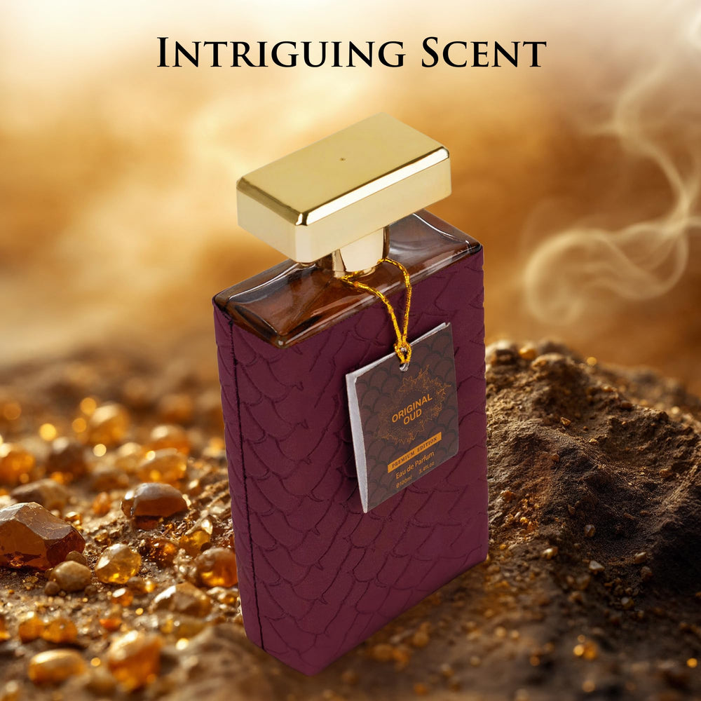 URBAN COLLECTION Original OUD Premium Edition base notes ambergris vanilla patchouli provide warm, lasting finish.