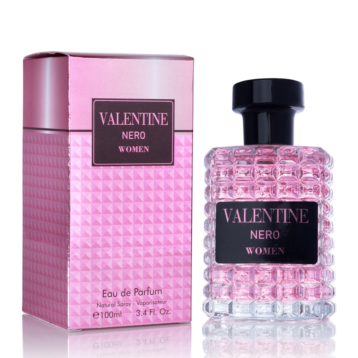 URBAN COLLECTION Valentine eDP bottle highlights amber floral notes for everyday wear
