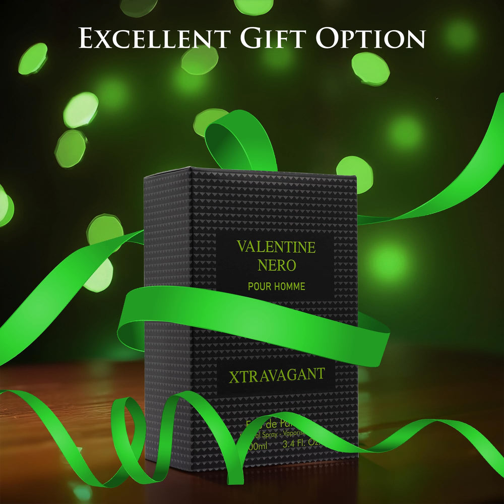 Urban Collection Valentine Nero Xtravagant bergamot-espresso note close-up hints energizing aroma.