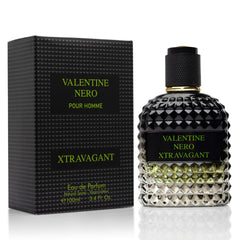 Urban Collection Valentine Nero Xtravagant bottle front for a bold daily scent.