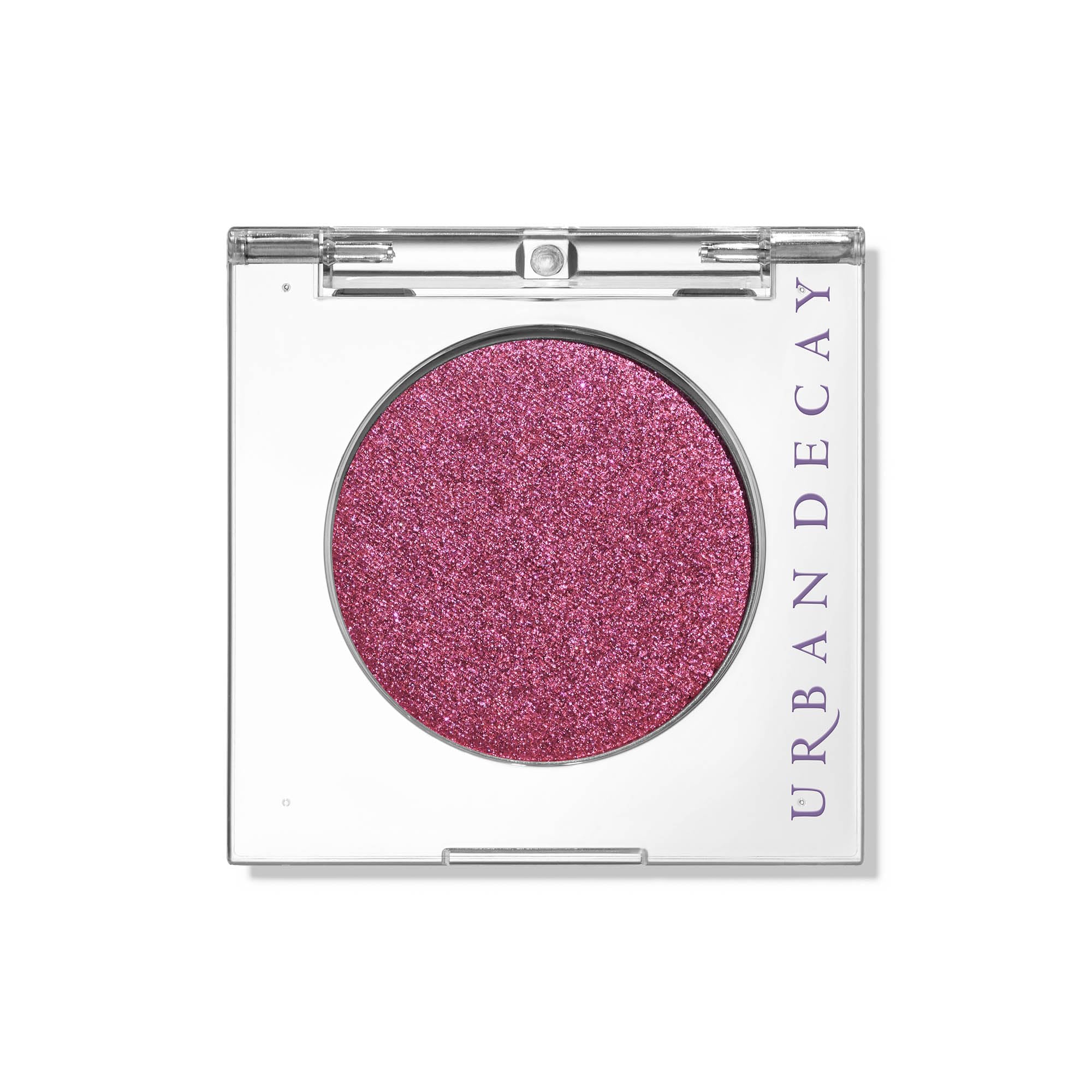 Urban Decay 24/7 Eyeshadow Single Floored compact open shows rich pigment and smooth application.