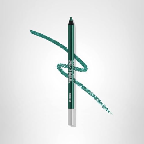 URBAN DECAY 24/7 Glide-On Overdrive finished metallic green eye look