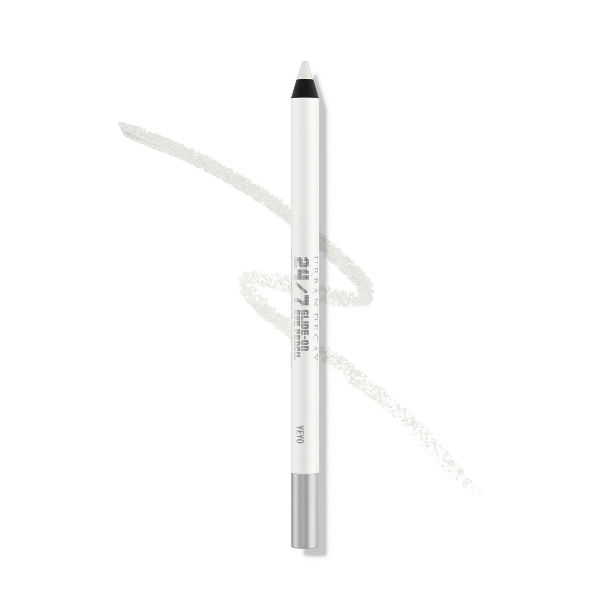 Urban Decay 24/7 Glide-On Eyeliner Pencil Yeyo close-up shows waterproof smudge-proof performance