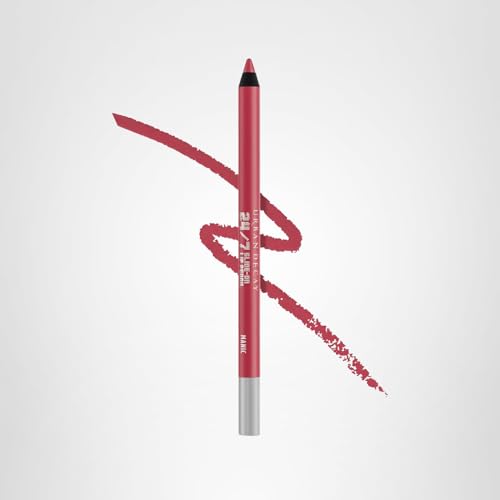 Urban Decay 24/7 Glide-On Lip Pencil Manic Rosy Wine best-selling shade for defined, subtle pout.