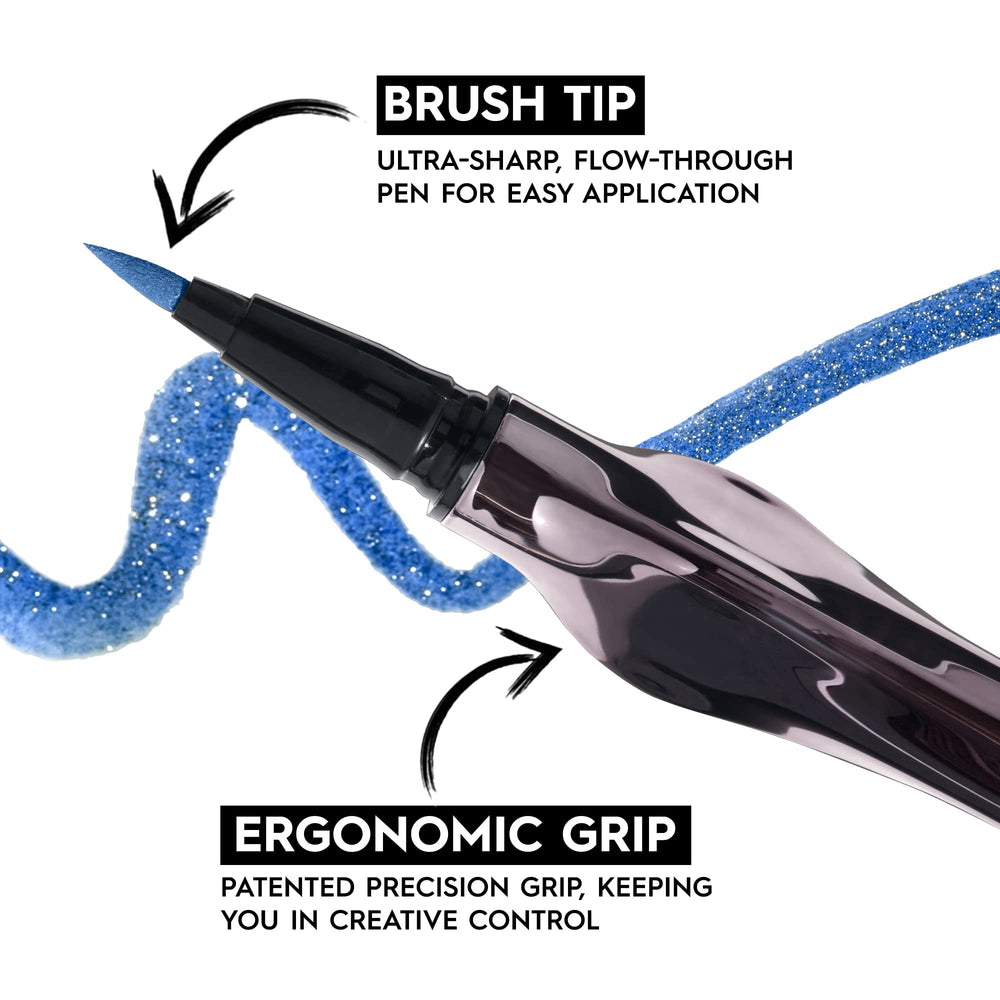 URBAN DECAY 24/7 Inks flow-through pen tip for steady pigment flow