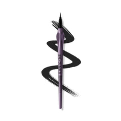 Urban Decay 24/7 Inks Zero matte black application close-up for precise liner