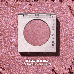 Urban Decay 24/7 Bad Seed swatch close-up reveals rich pigment and shimmer