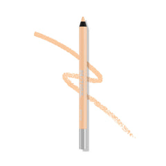 Urban Decay 24/7 Waterline Eyeliner Pencil beige-flag closeup shows creamy, smudge-resistant formula.