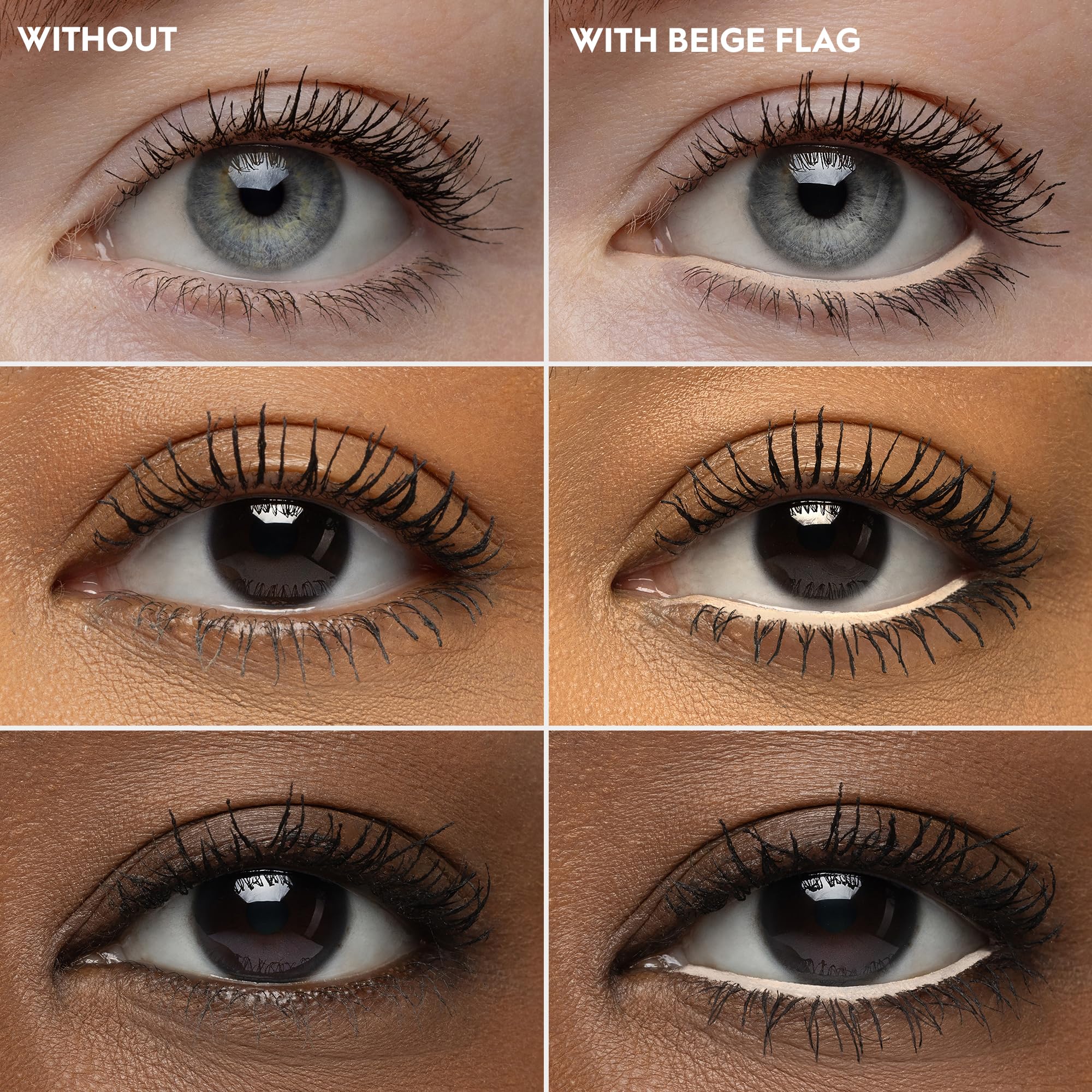 Urban Decay 24/7 Waterline Eyeliner Pencil beige-flag sharpened tip for precise lining.