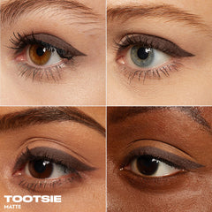 Urban Decay 24/7 Waterline eyeliner Tootsie pencil tip closeup for smooth application