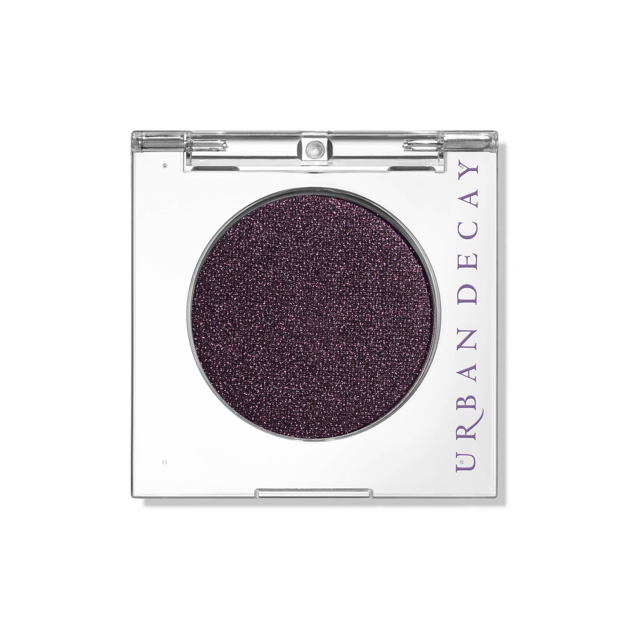 Urban Decay 24/7 Eyeshadow Ride: deep brown shimmer with purple shift for all-day color.