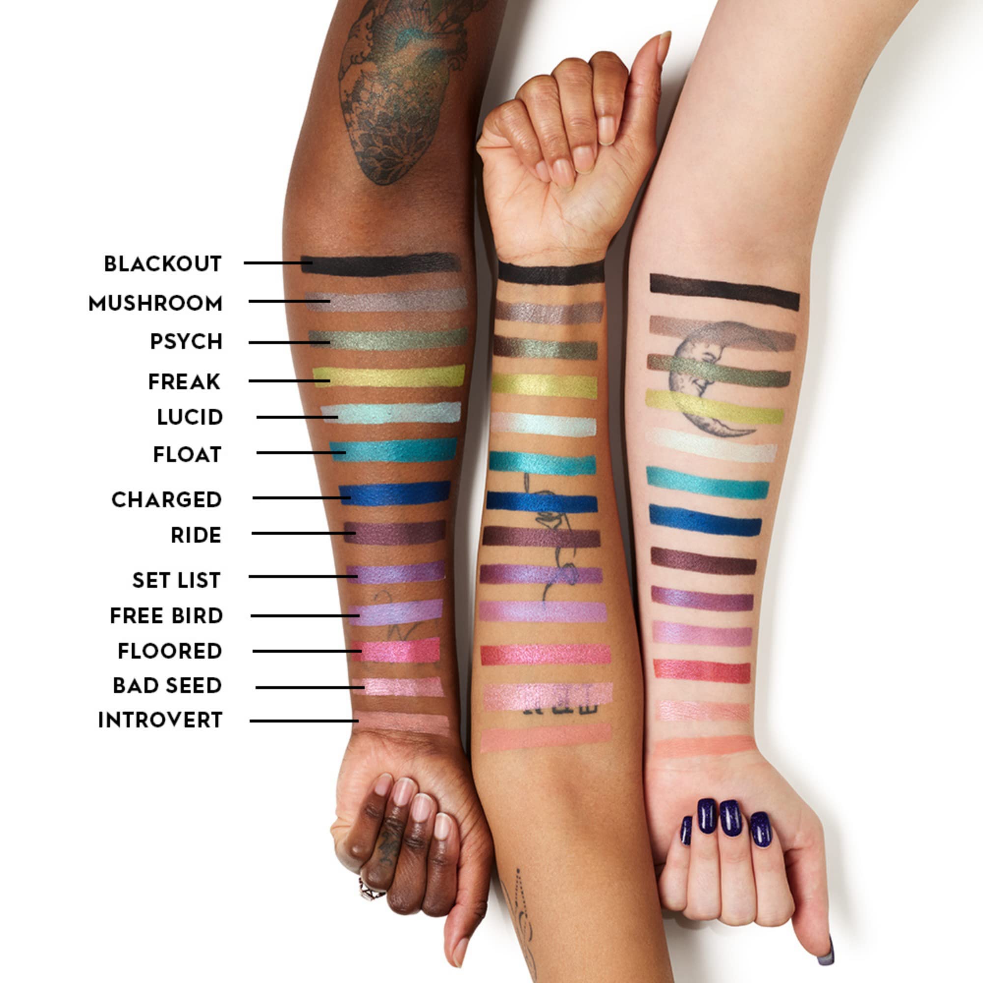 Urban Decay Ride shade helps create bold looks with buildable color.