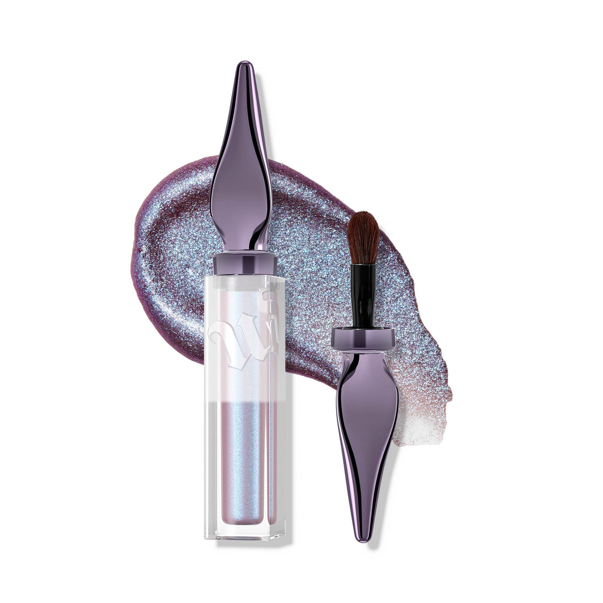 URBAN DECAY 24/7 Glaze-On Frost Boss bottle closeup for shimmering eye color.