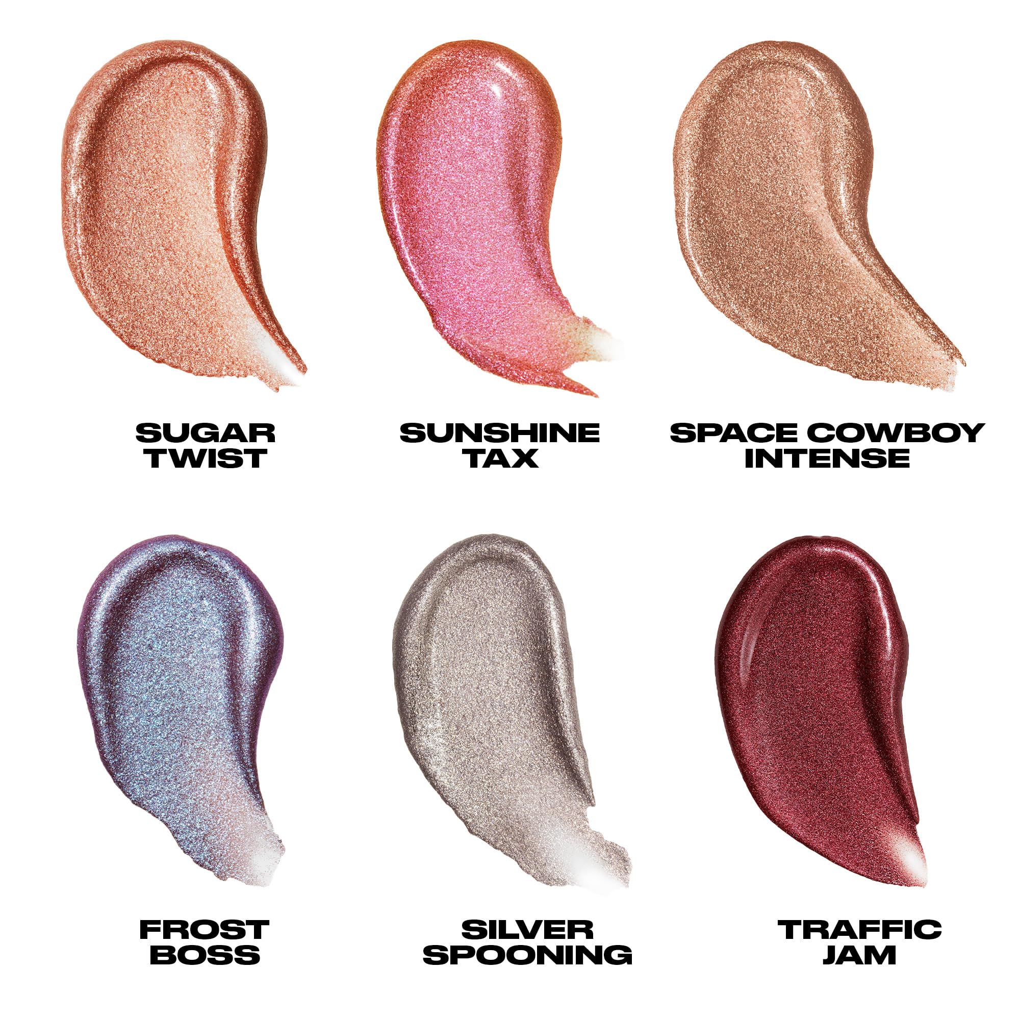 URBAN DECAY 24/7 Glaze-On cap-and-bottle-detail shows portable packaging.