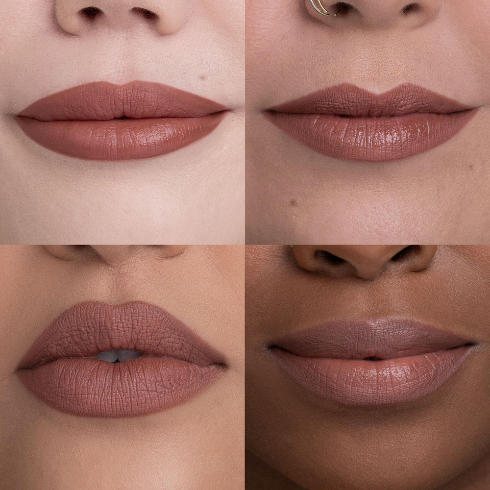 Urban Decay 24/7 Glide-On Lip Pencil longwear stroke showing precise definition.