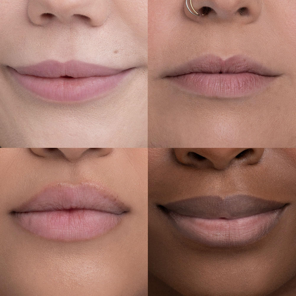 Urban Decay 24/7 Lip Pencil Ozone Clear close-up applying for smooth lip definition