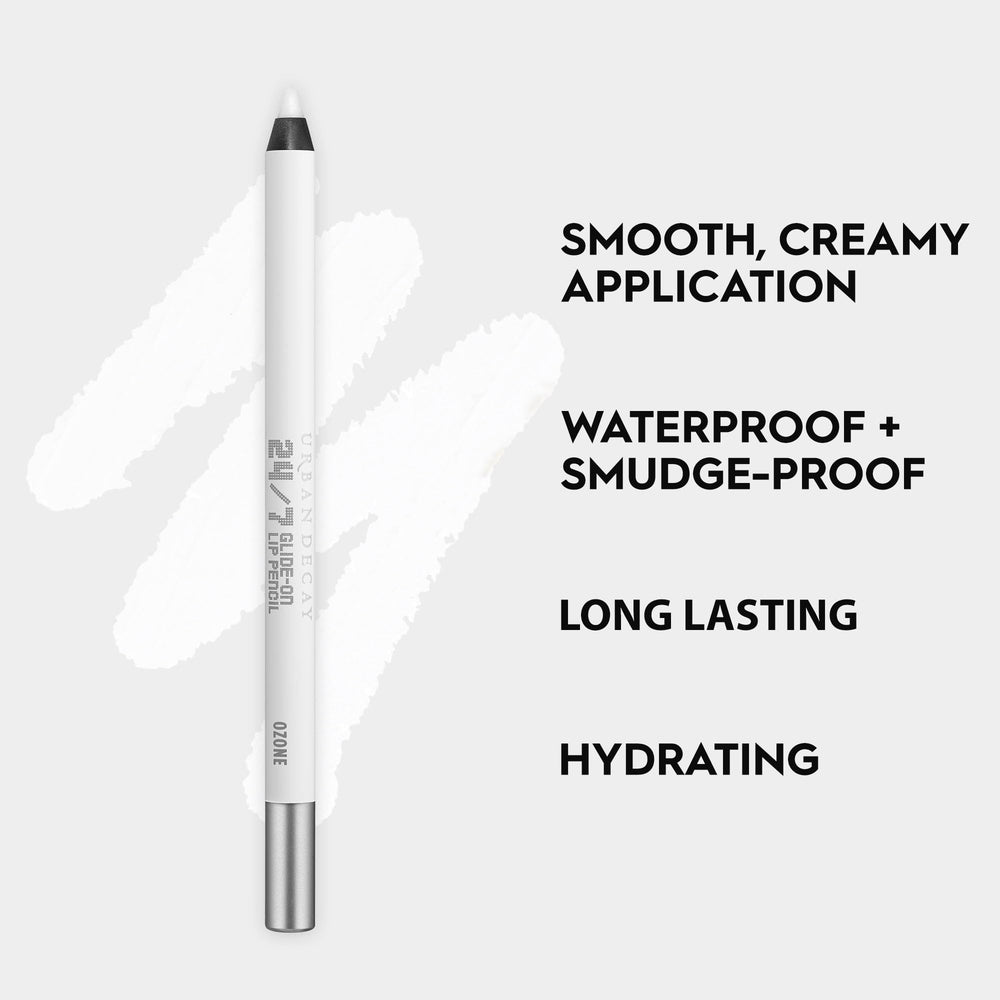 Urban Decay 24/7 Lip Pencil Ozone Clear outlining lips for crisp edge control