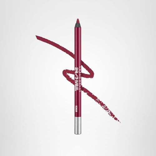 URBAN DECAY Venom with lipstick combo demonstrates enhanced color longevity