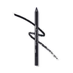 Urban Decay 24/7 Waterline Eyeliner Legend matte-black pencil swatch for long-wear definition.