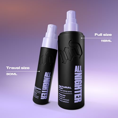 Urban Decay All Nighter hydration glycerin during wear benefits skin comfort.