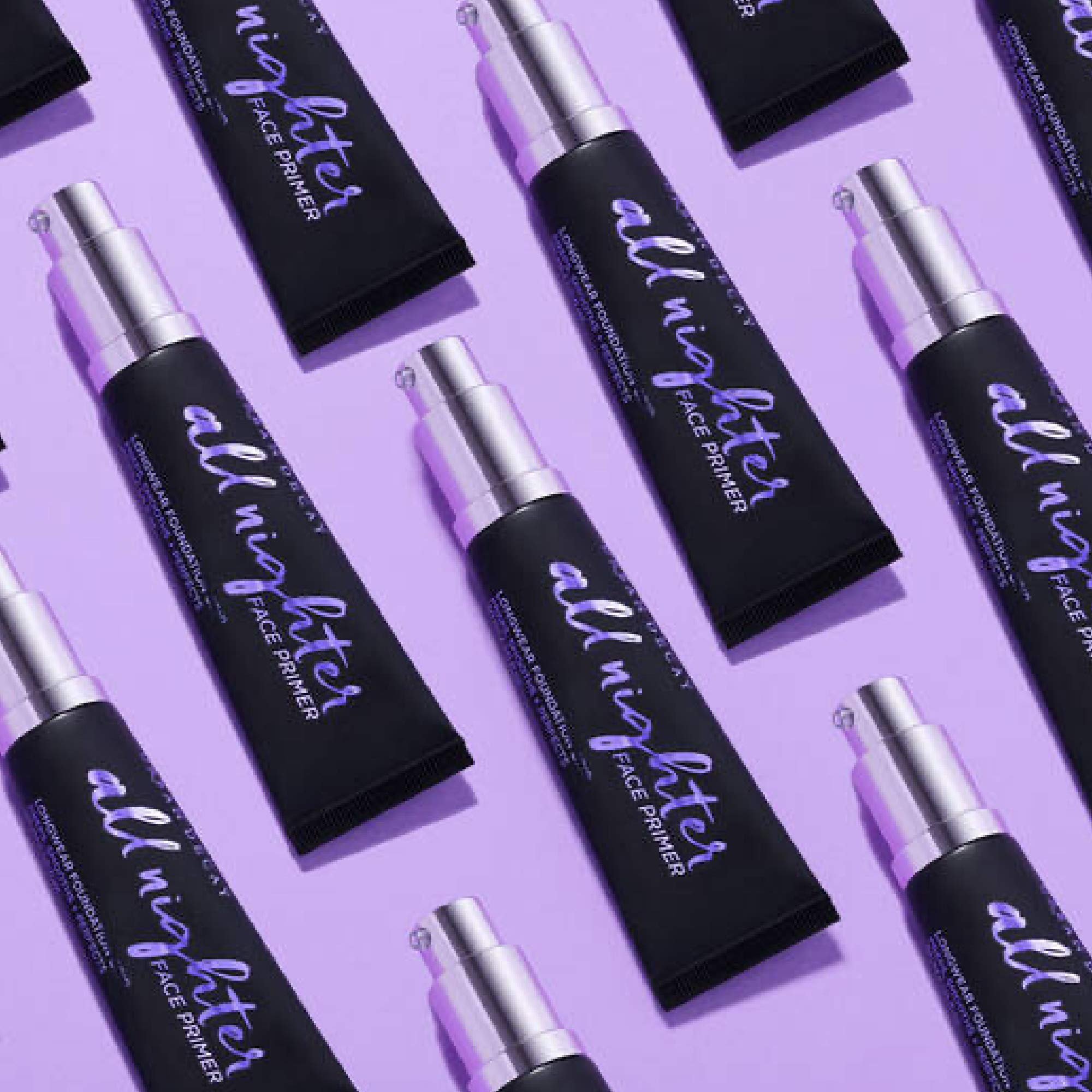 Urban Decay All Nighter primer pairs with foundation as a base for smoother makeup.
